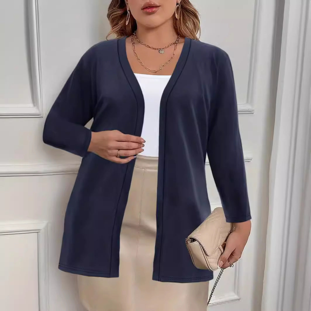 Women's Long-sleeved Cardigan Casual Jacket