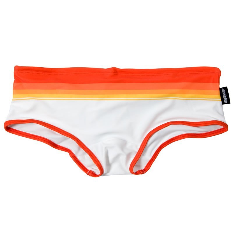 Fashion Rainbow Swim Briefs Boxer Swimming Trunks