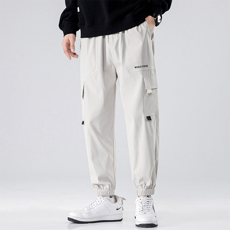 Summer Thin Casual Working Pants Men