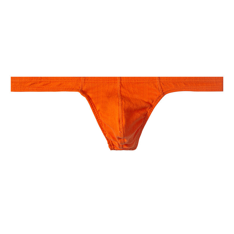 Low Waist Cotton Underwear High Fork Convex Bikini Trendy Men's Briefs