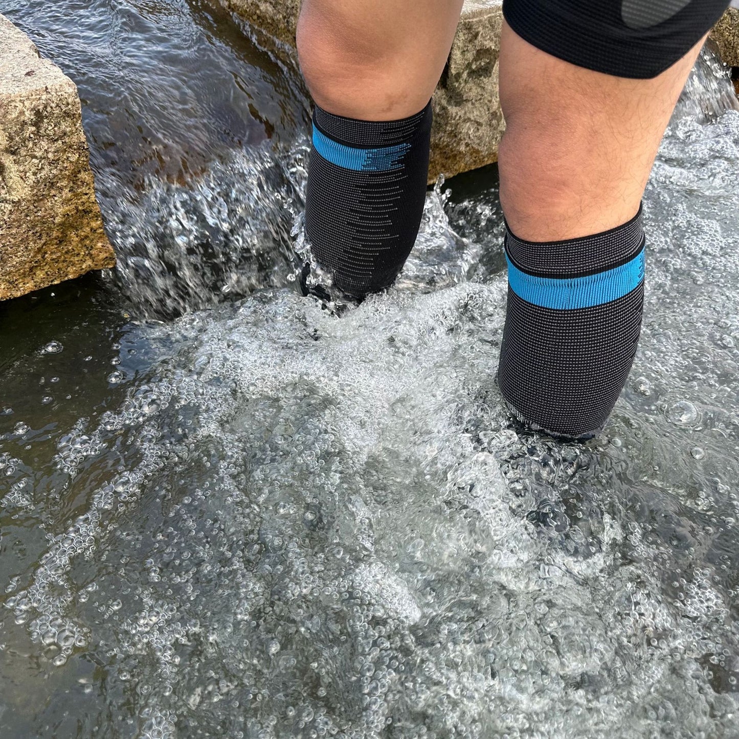 Long Tube Waterproof Socks Hiking Wading Outdoor Camping Cycling