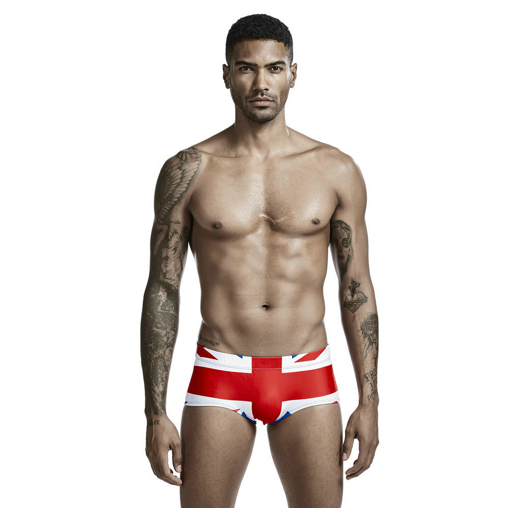 Men's Swimming Trunks Cross-border Men's Swimming Trunks Flag Swimming Trunks Men