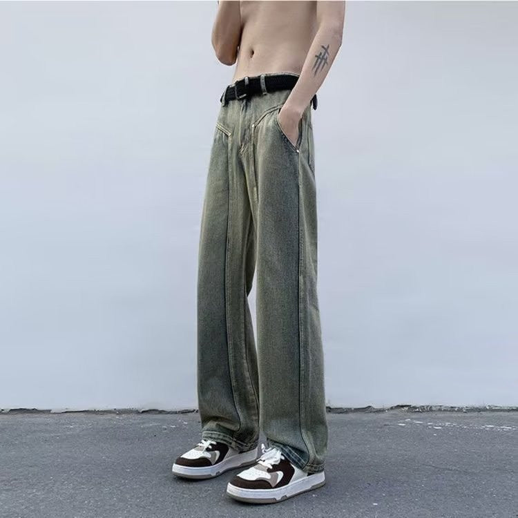 Jeans Men's Straight Loose Casual Pants