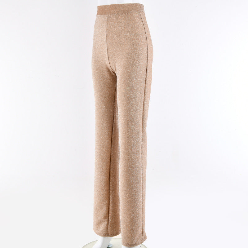 Hip-flare flared pants