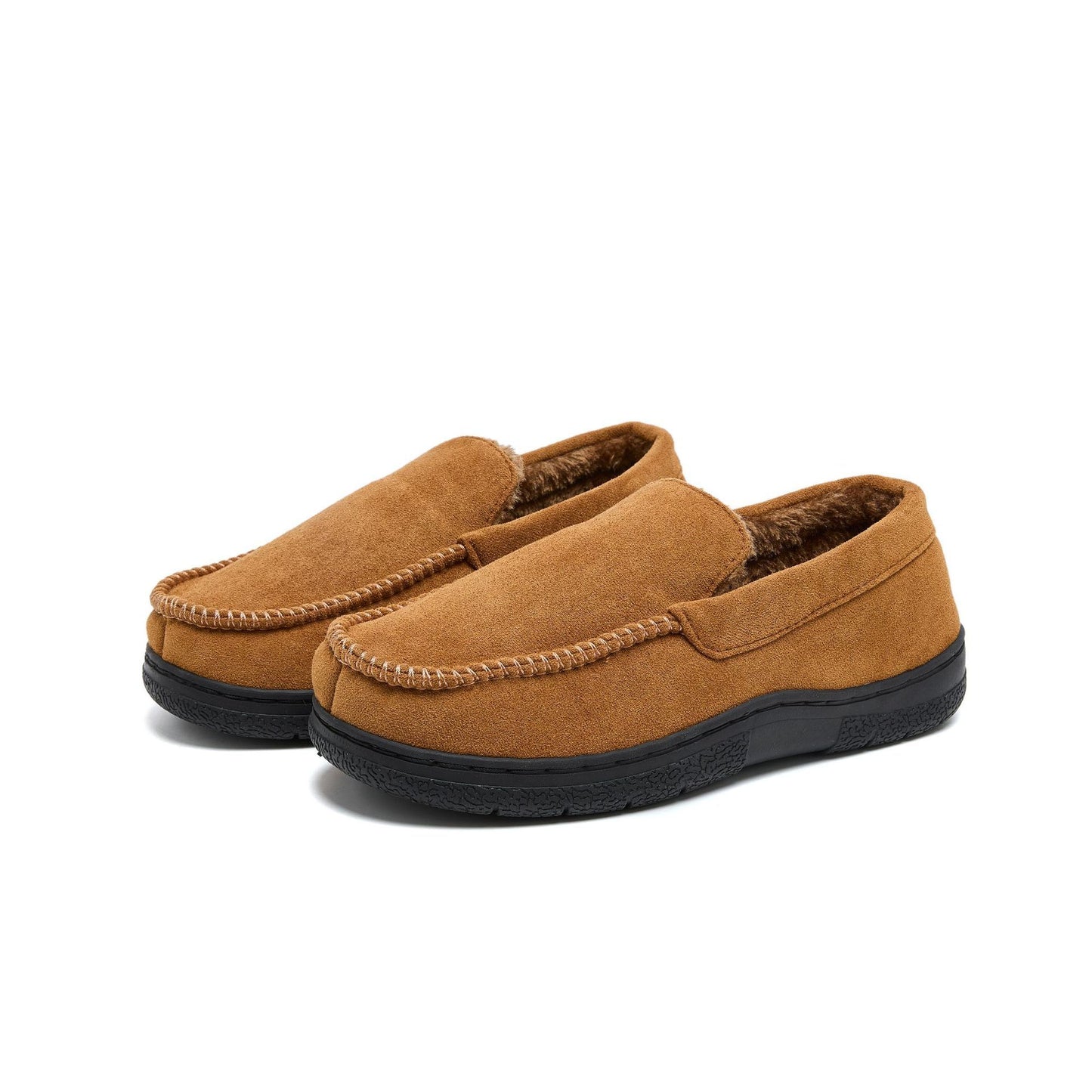 Men's Casual Home Warm Outdoor Fleece-lined Non-slip Slippers