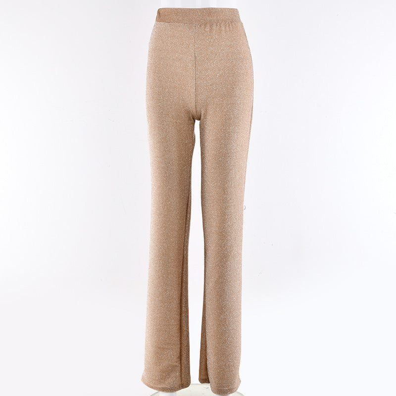 Hip-flare flared pants