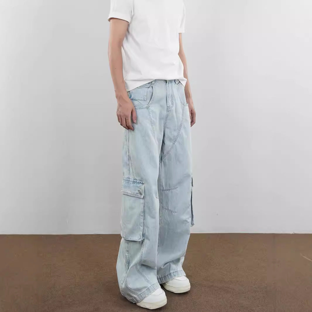 American Retro Gender-free Casual Pants