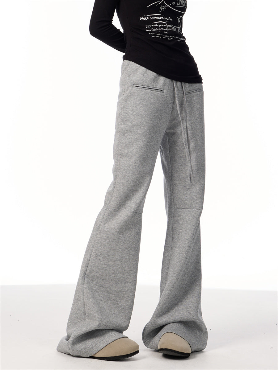 American Retro Slightly Flared Casual Sweatpants