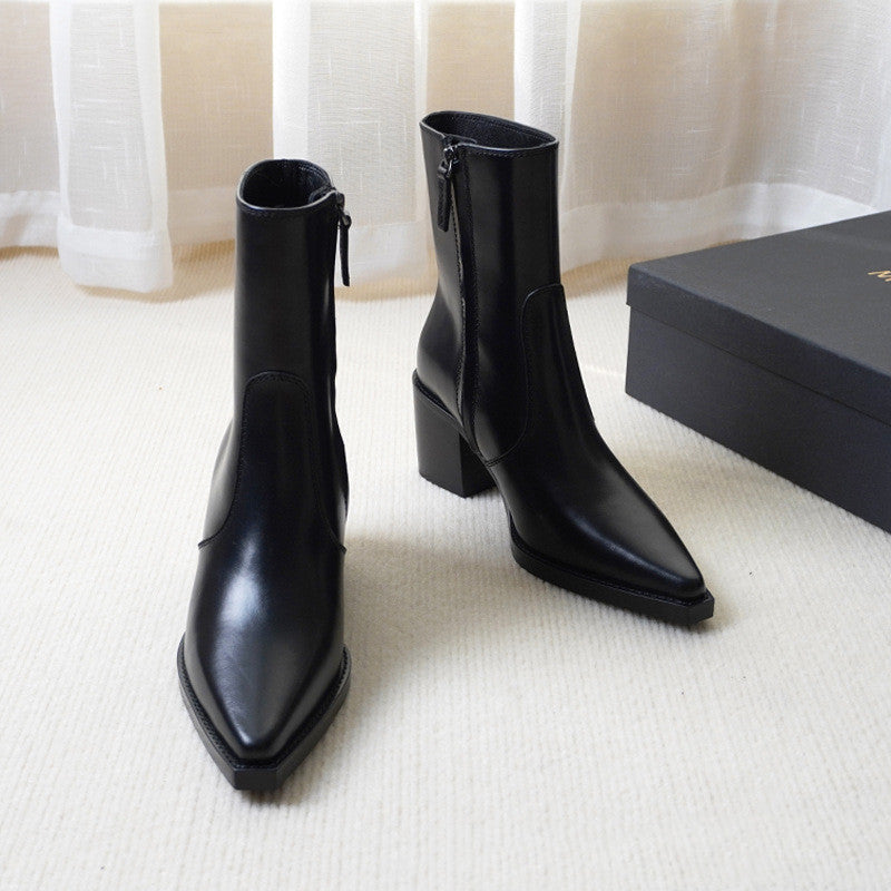 Fashion Individual Casual High Heel Boots Women