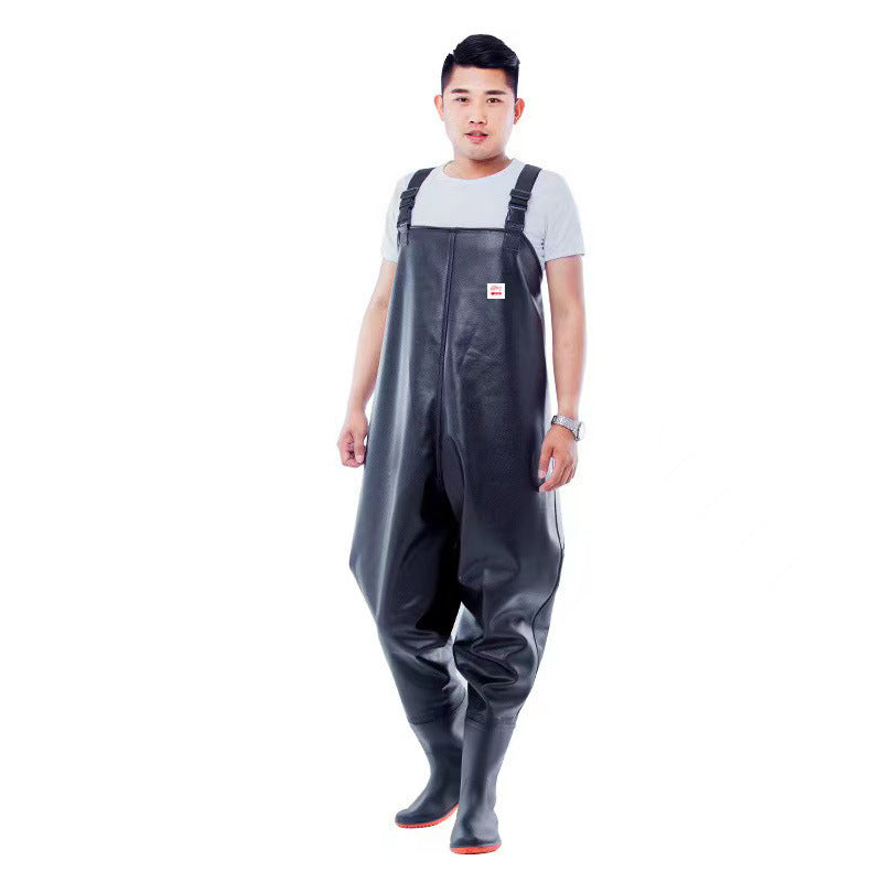 Siamese Suspender Waterproof Pants