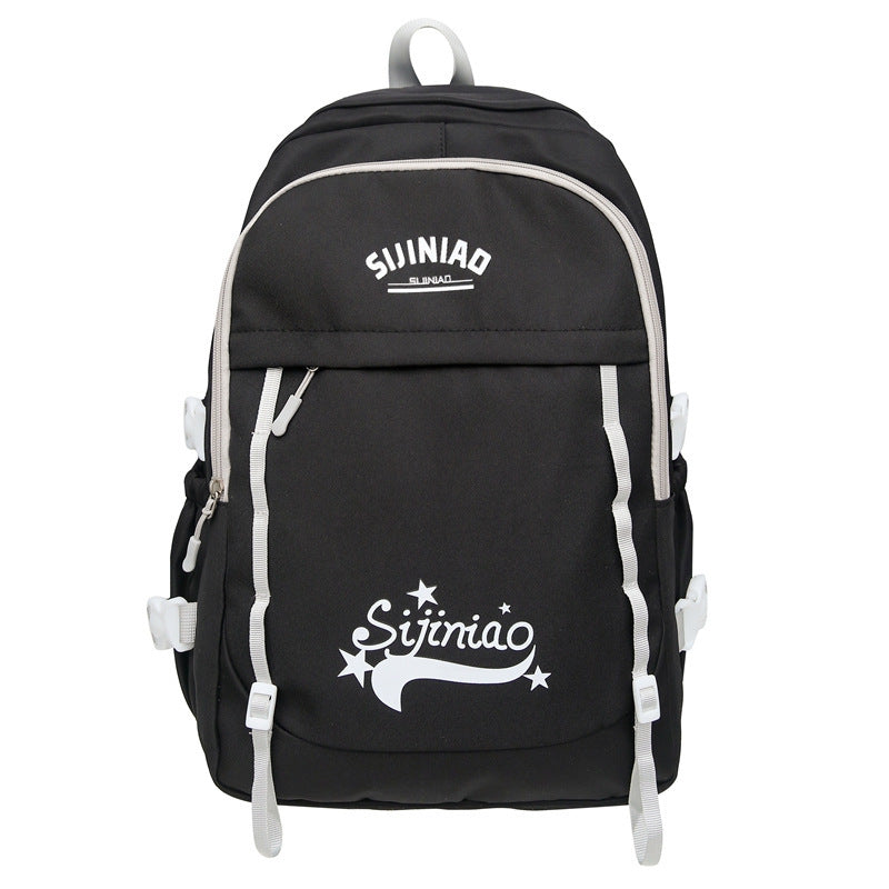 New Lightweight Simple Casual Backpack Female Student Cute