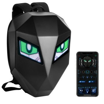 Motorcycle Helmet Hard Shell Waterproof Night Light Backpack