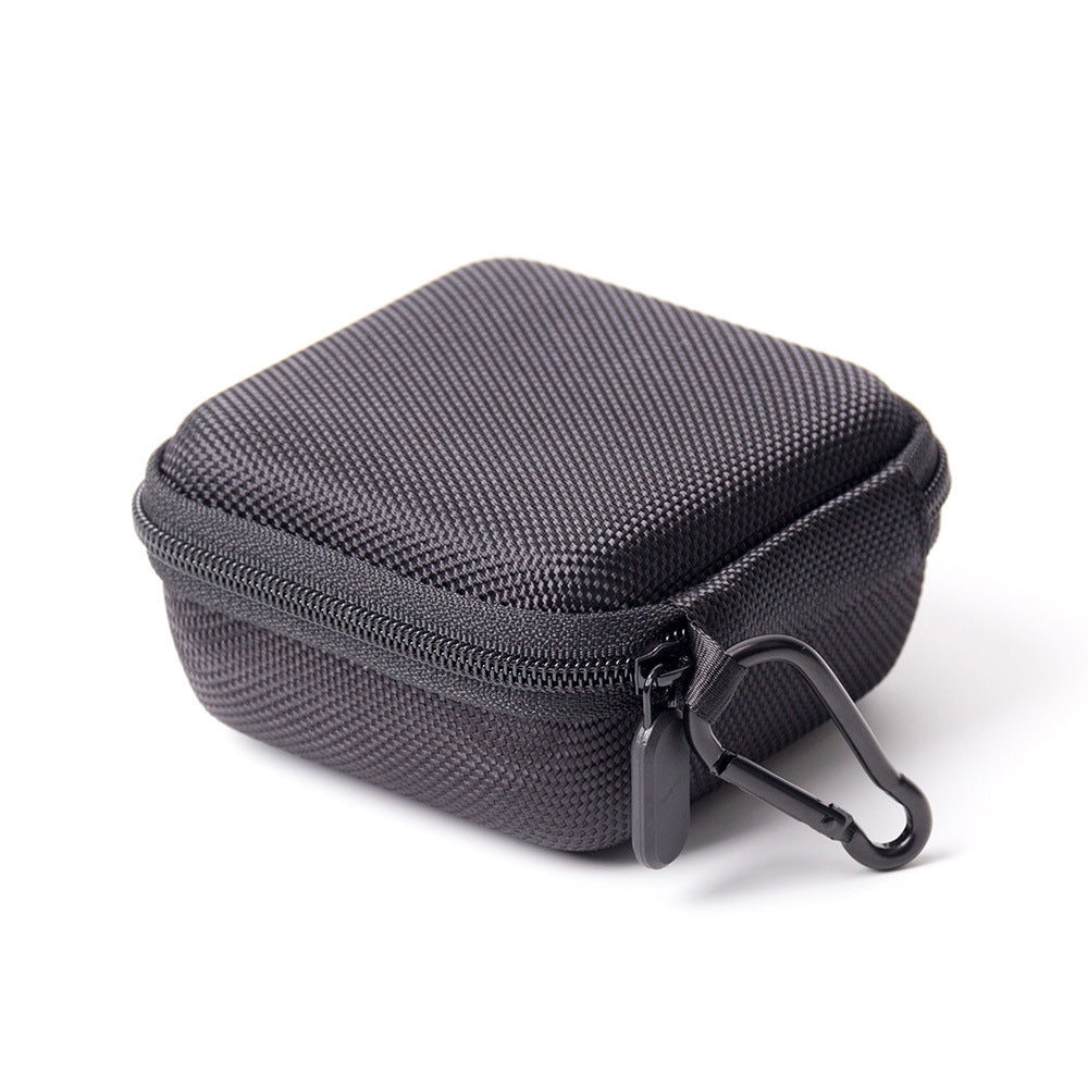 Earphone Bag Hard Case Portable Small Square Bag With Zip Digital Accessories