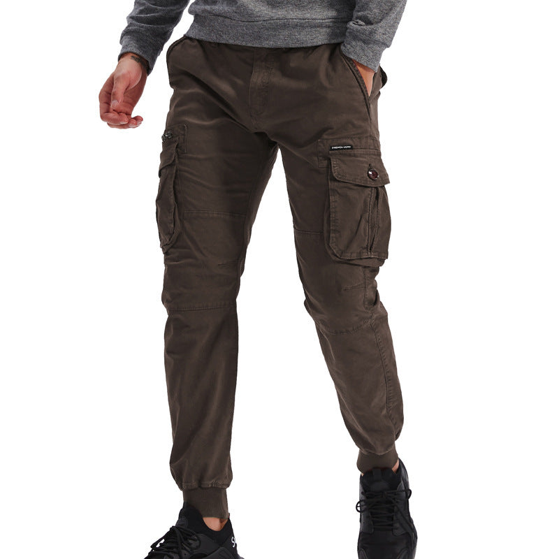 Men's Multi-color Oversized Trousers Casual