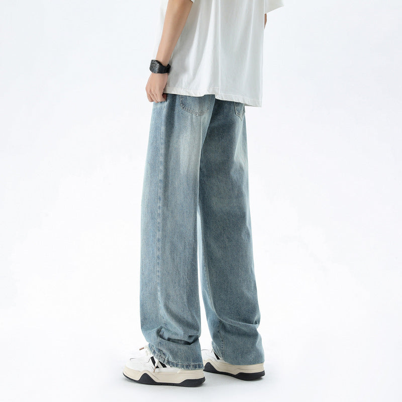 All-matching Loose Wide Leg Straight Long Pants