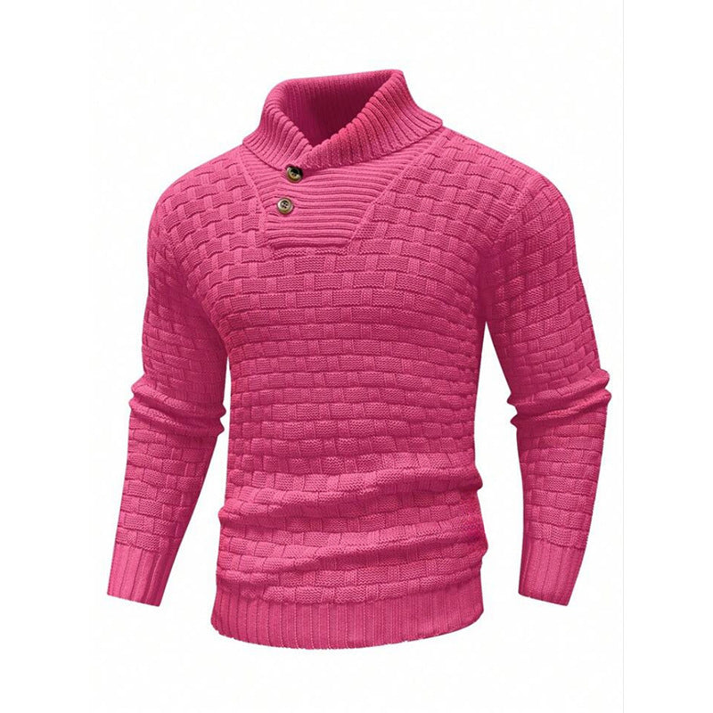 Men's Pullover Fashion Crew Neck Slim Fit Sweater