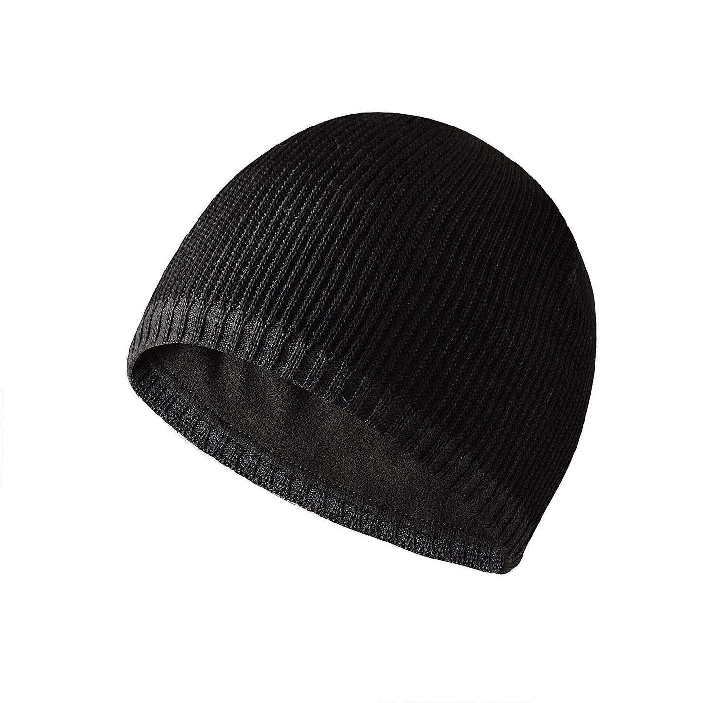 Men's Knitted Hat Two-tone Straight Edge Outdoor Leisure All-match