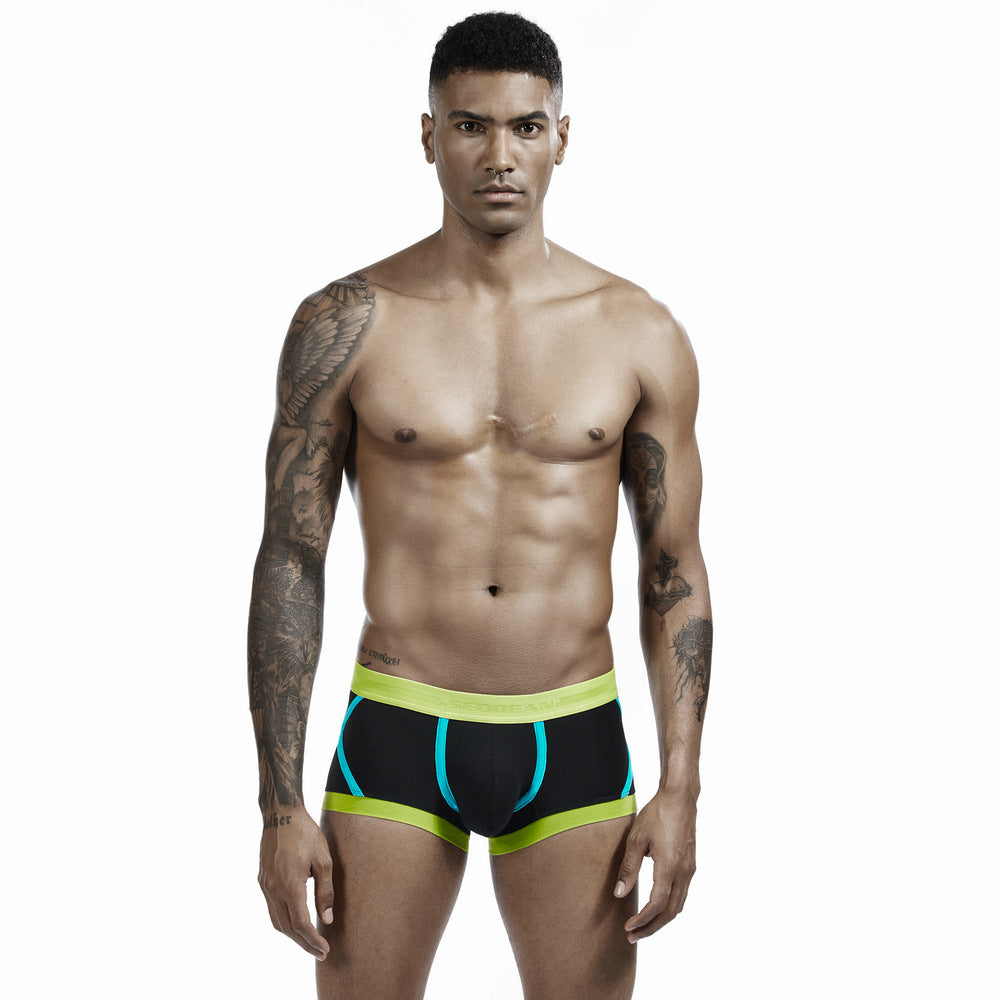 Men's Cotton Boxers Low Waist Panties