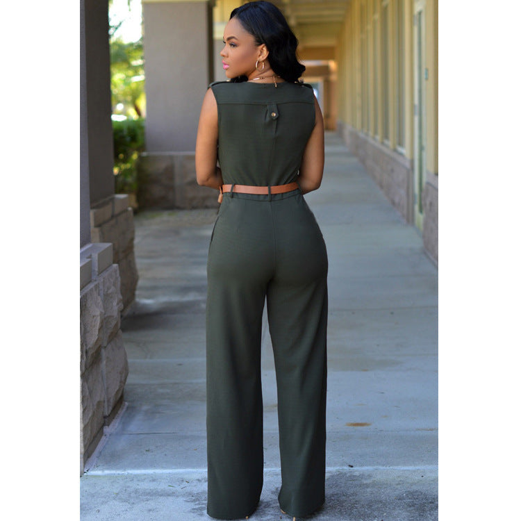 New Women Fashion Jumpsuits Siamese Pants