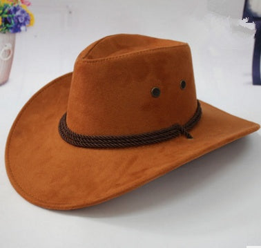 Summer men's sun hat, western cowboy hat, riding hat, camping, outdoor hat, hat, hat.