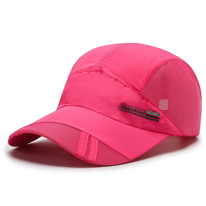 Summer Breathable Mesh Baseball Cap Quick Drying Hats