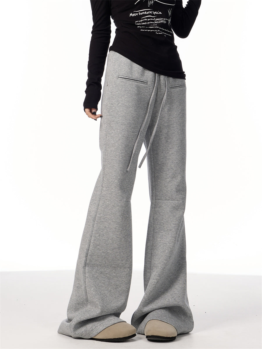 American Retro Slightly Flared Casual Sweatpants