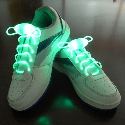 Led Sport Shoe Laces Glow Shoe Strings Round   Light Shoelaces