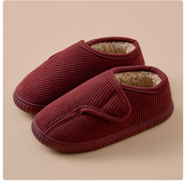 Men's Winter Wool Warm Cotton Slippers