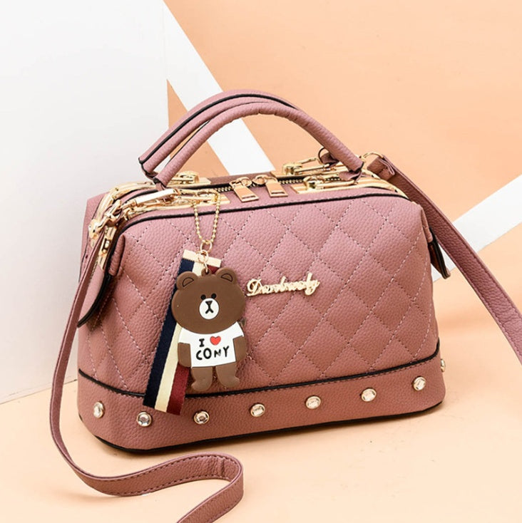 autumn and winter trend new single shoulder diagonal small bag Korean fashion handbag small square bag