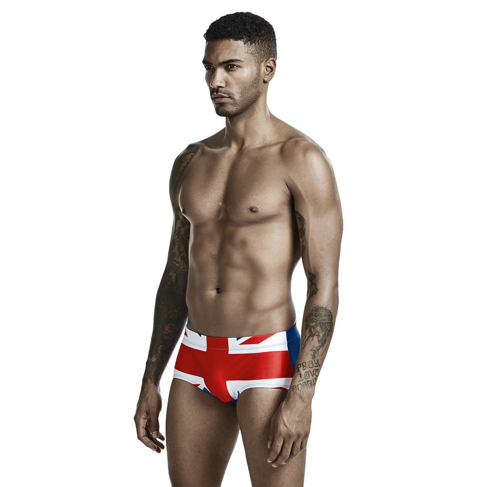 Men's Swimming Trunks Cross-border Men's Swimming Trunks Flag Swimming Trunks Men