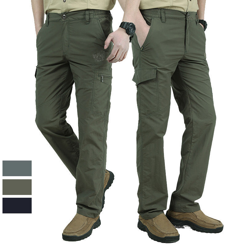 Plus Size Loose Cargo Pants