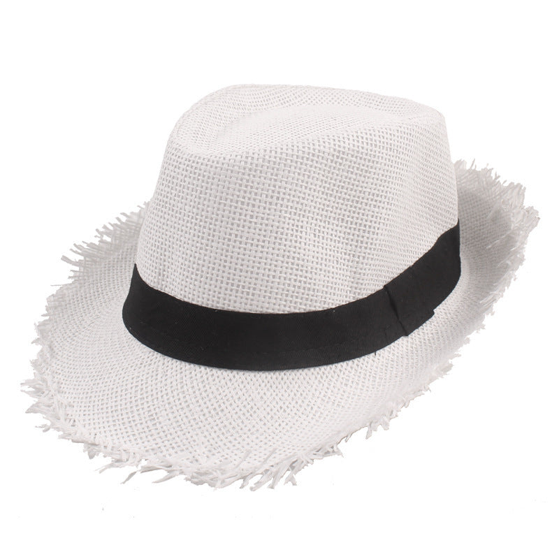 Top Men's Old Top Hats Straw Hats Summer Sun