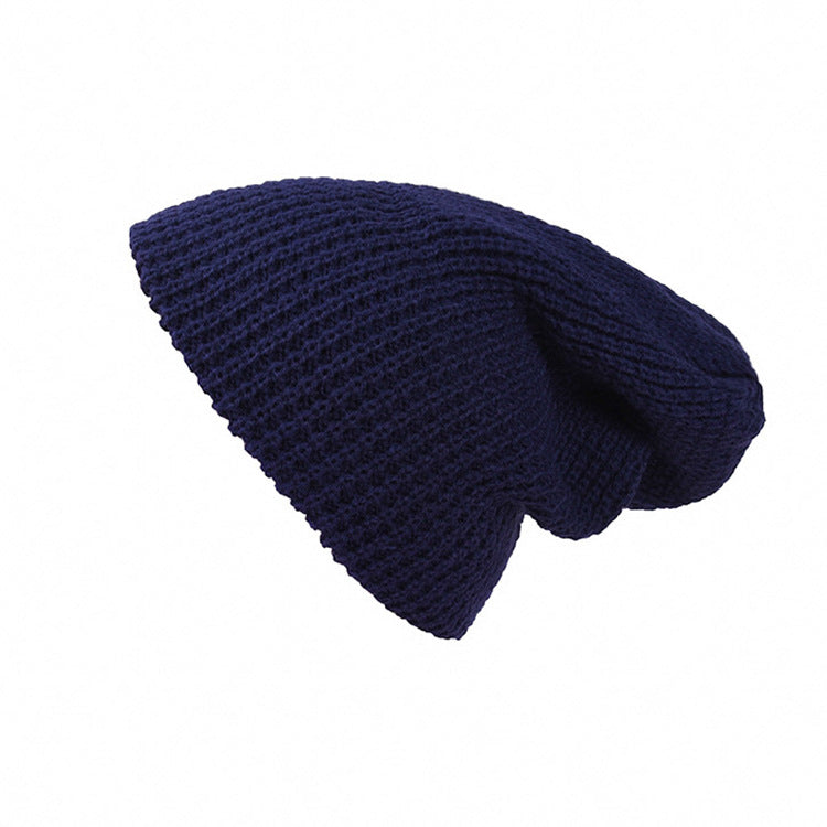 Knitted wool cap