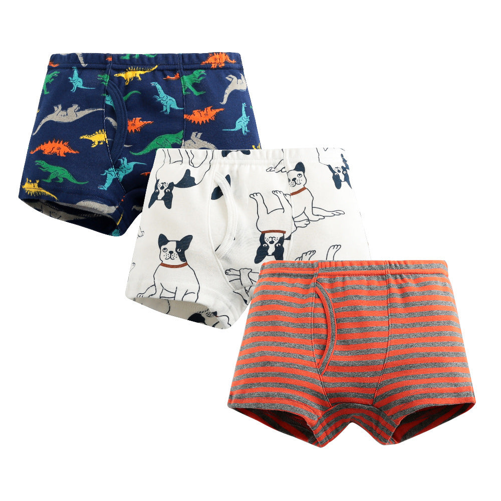 Thread Pure Cotton Children Boxer Briefs