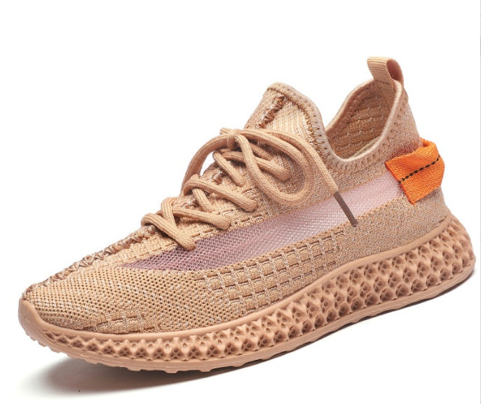 Terracotta Gypsophila Knitted Women's Shoes