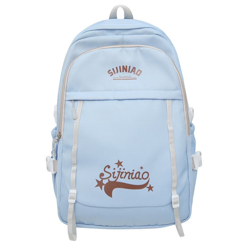 New Lightweight Simple Casual Backpack Female Student Cute