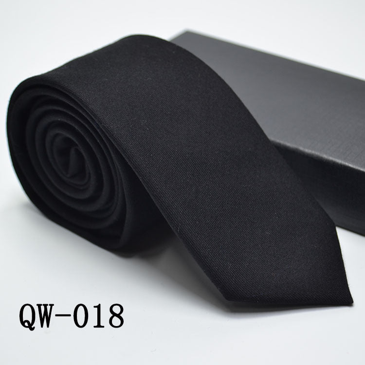 Men's Tie Super Narrow Wool-like Elegant And Elegant