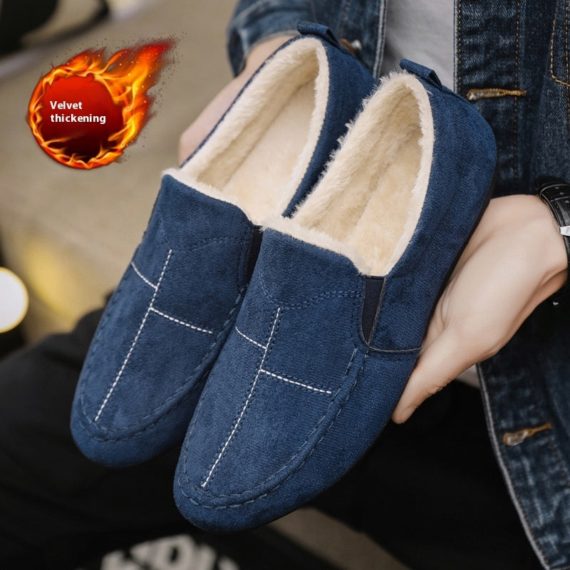 All-matching Fleece-lined Warm Men's Casual Shoes