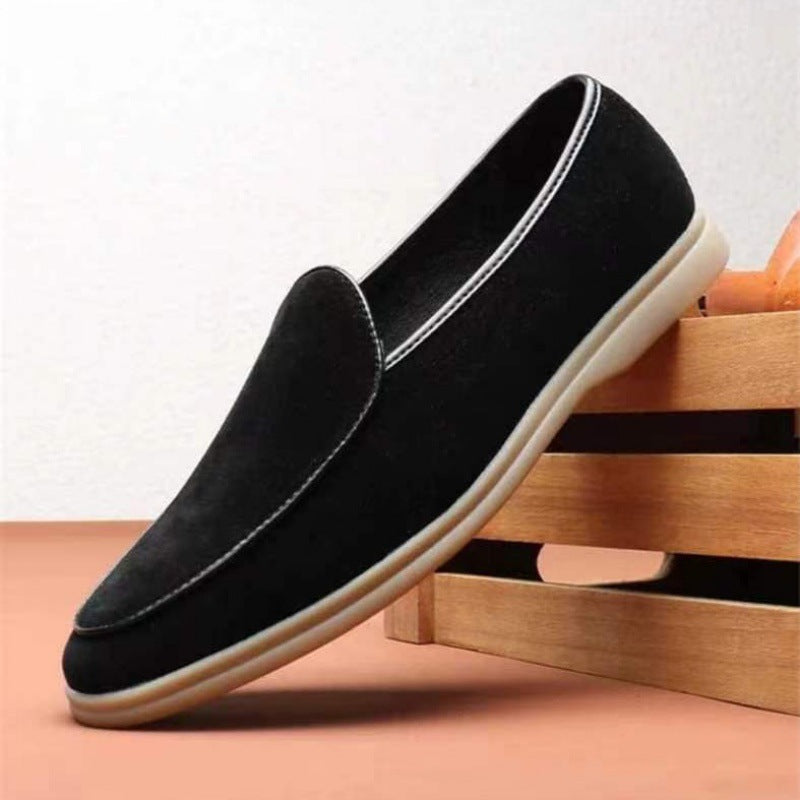 Summer New Men's Versatile Casual Flat Shoes Slip-on