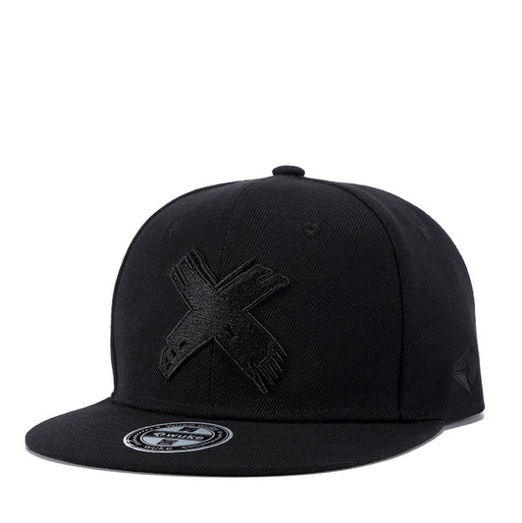 Punk hip hop hat wild flat hat