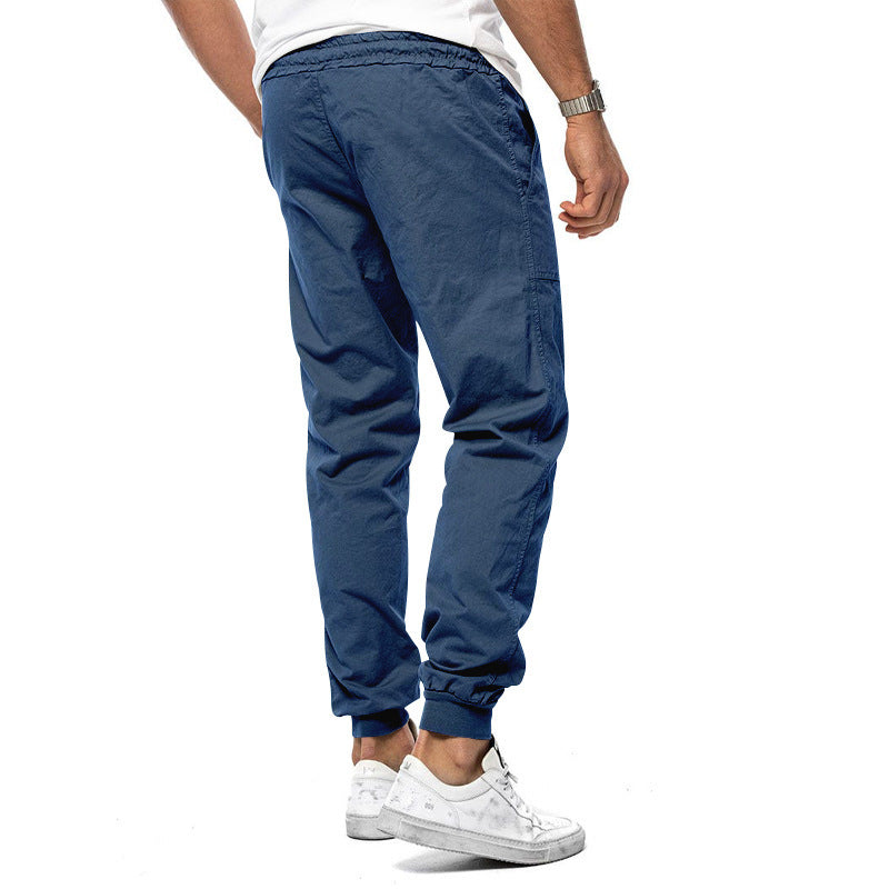 Spring And Autumn Men's Casual Pants Loose Tappered Trousers Leisure Sports Outdoor Overalls