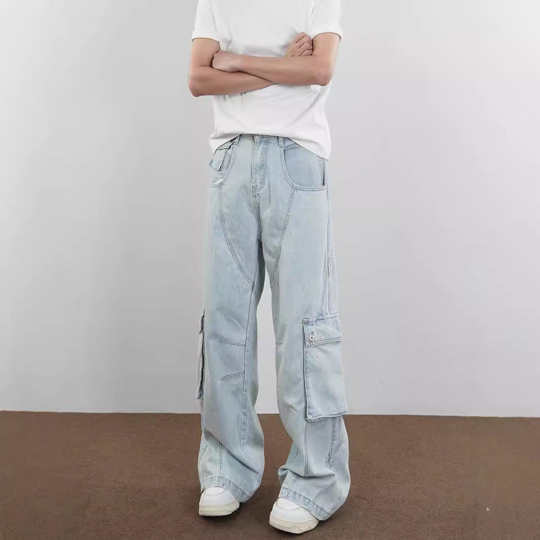 American Retro Gender-free Casual Pants