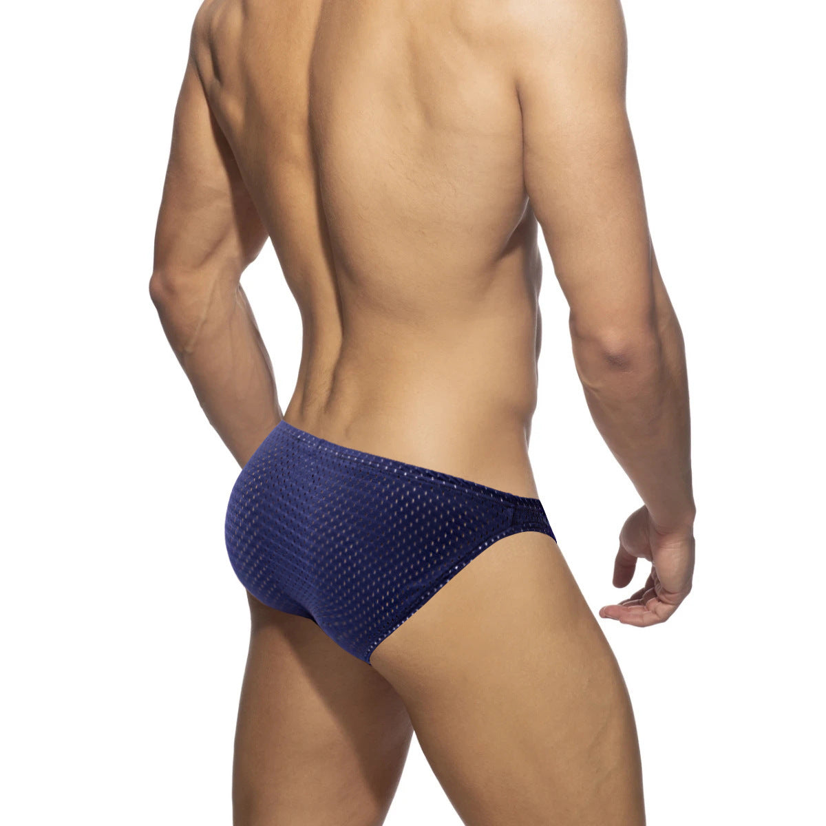 Men's High Elastic Mesh U-type Convex Design Briefs