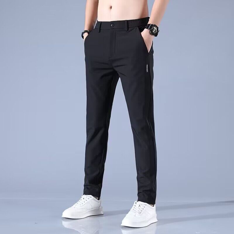 Youth Sports Loose Straight Stretch Trousers