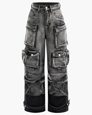 Women's Straight Stylish Multi-pocket Oversized Cargo Pants