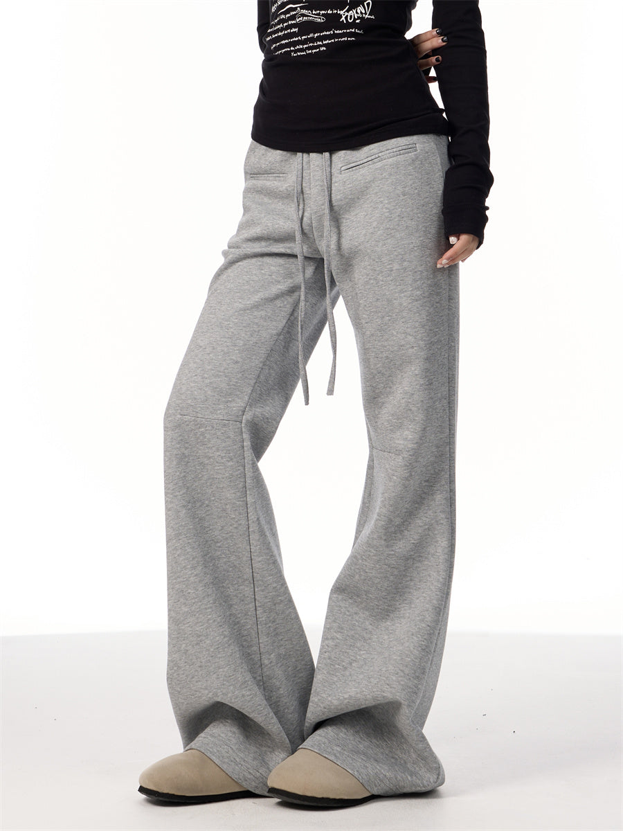 American Retro Slightly Flared Casual Sweatpants