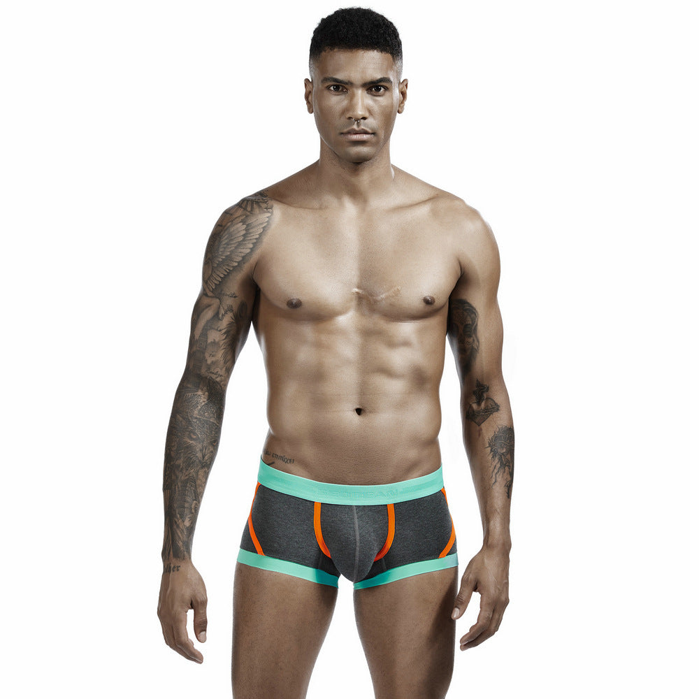 Men's Cotton Boxers Low Waist Panties