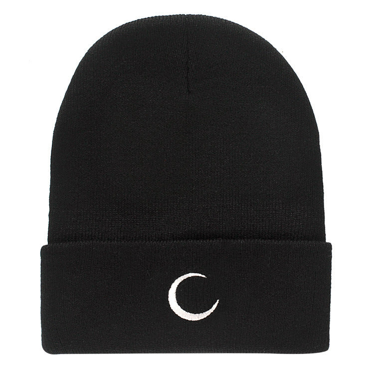 Fashion Fashionmonger Hip Hop Woolen Cap Creative Weather Embroidery Knitted Hat