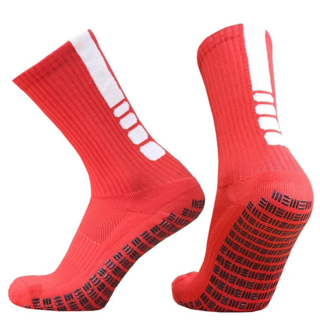 Casual Striped Towel Bottom Anti Slip Soccer Socks