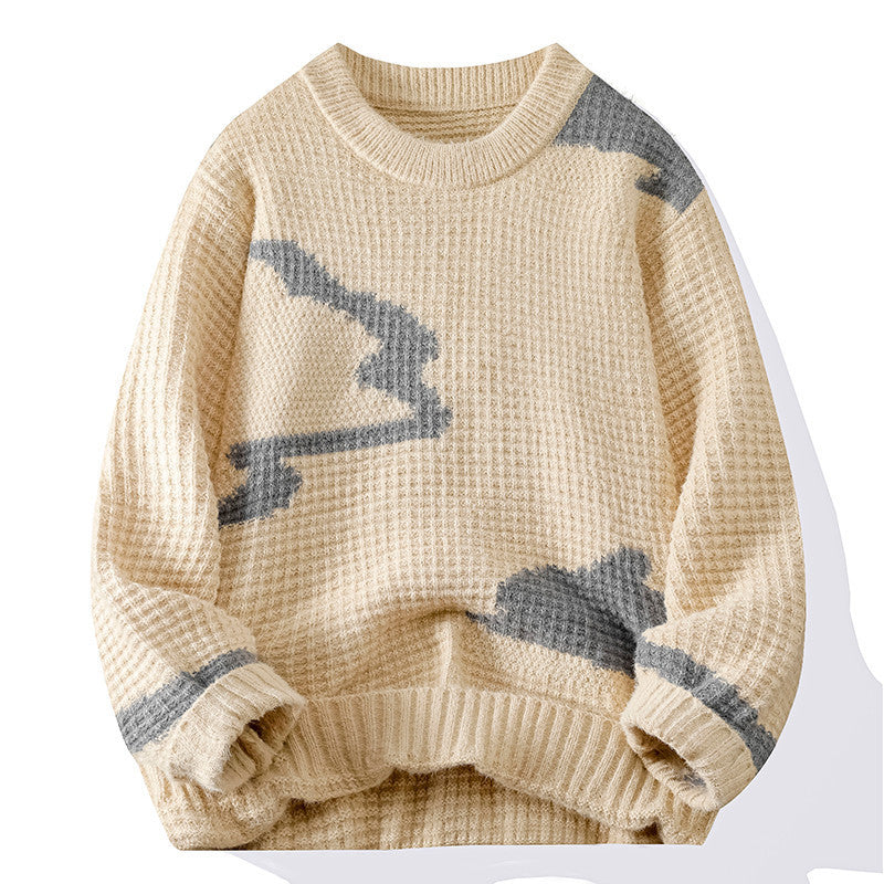 Undershirt Leisure Warm Knitwear Men's Sweater